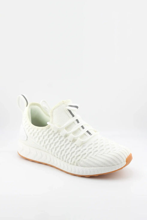 Bernie Mev Knit Mesh Athletic Sneakers with Textured Sole
